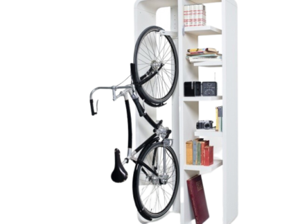 Textured Upright Bicycle Cabinet