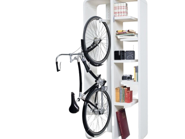 Textured Upright Bicycle Cabinet Textured Upright Bicycle Cabinet