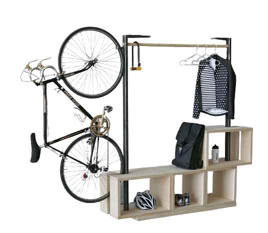 Multifunctional Upright Bicycle Cabinet Multifunctional Upright Bicycle Cabinet