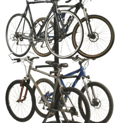 Four bike upright hangers