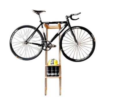 Ladder type bicycle furniture hanger