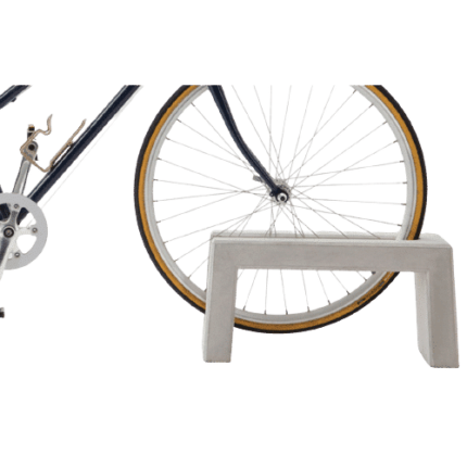 concrete bike rack