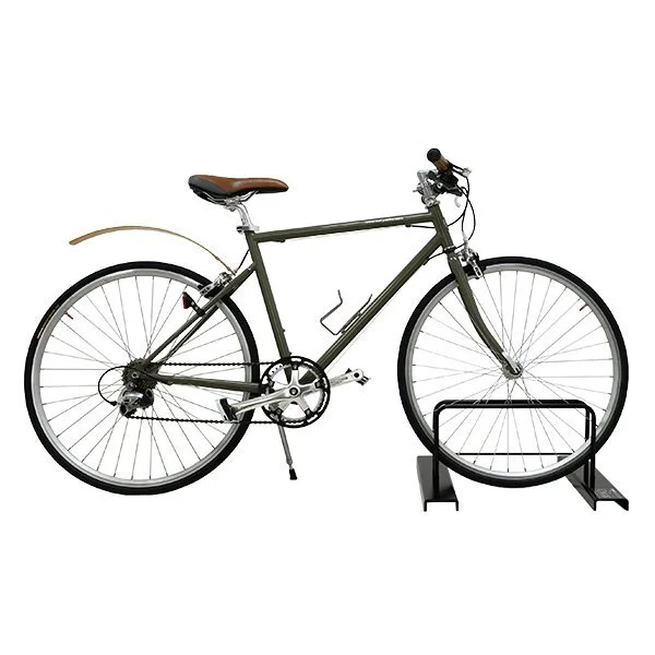 Front Wheel Stabilized Bike Rack for Outdoor Use Front Wheel Stabilized Bike Rack for Outdoor Use