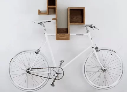 Combined Storage Wall Mounted Bike Rack